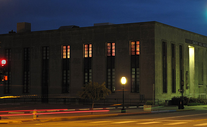 Projected animation; 2009.2; Salina, Kansas